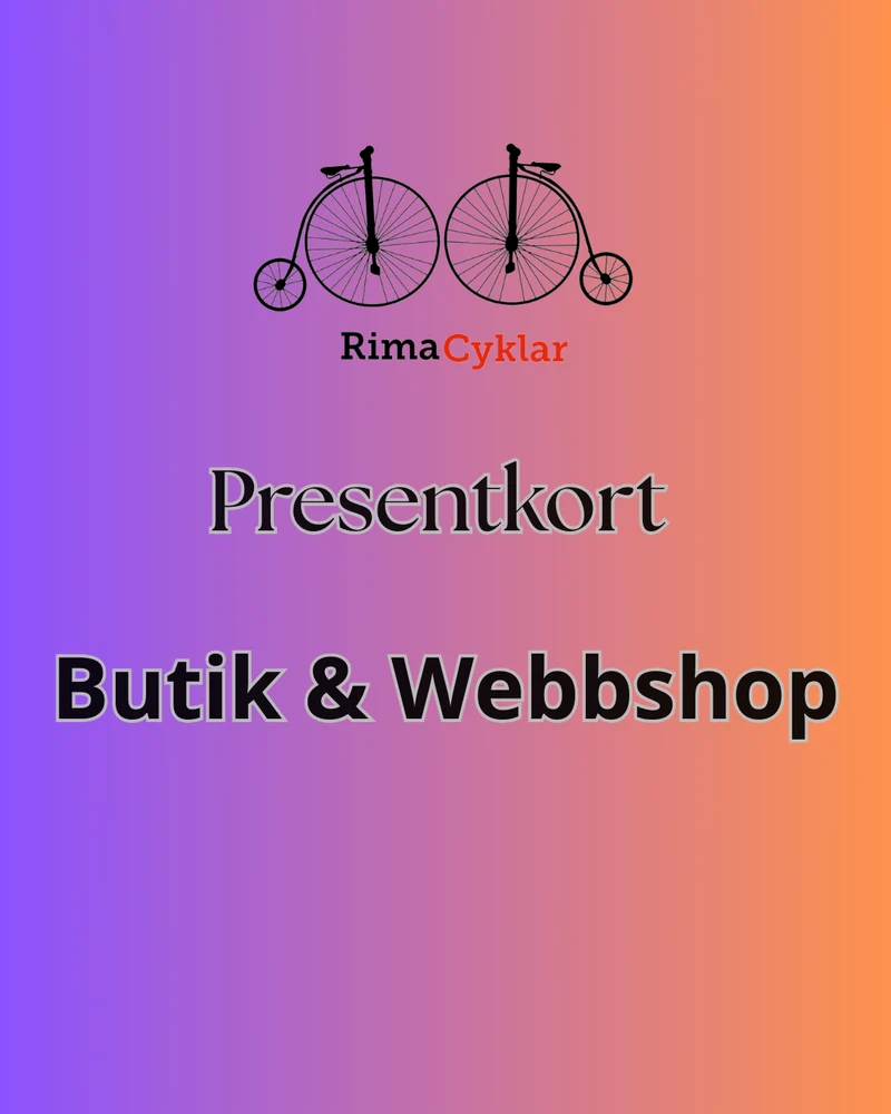 Presentkort - Rima Cyklar
