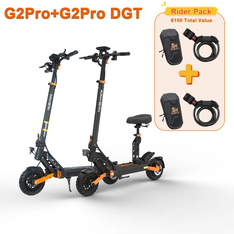 KuKirin G2 Pro Europäesche Pendlerpaket (Standard + DGT Zertifizéiert)
